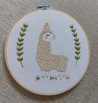 Kit broderie Alpaga Fleuri