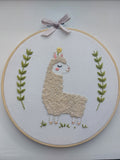 Kit broderie Alpaga Fleuri